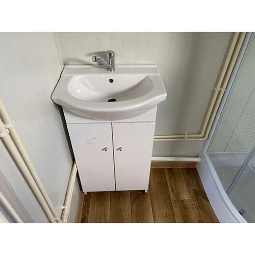 Contentor de Escritório 6,00 x 2,40 m com WC, Duche e Cozinha